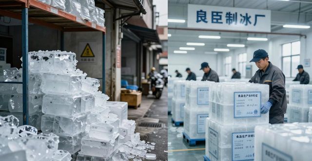 花都区食用冰块怎么订 良臣制冰厂直送更省心
