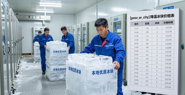 花都区降温冰块多少钱一吨？本地制冰厂报价来了