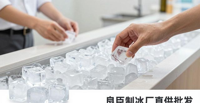 花都区食用冰销售 良臣制冰厂直供批发