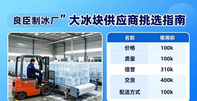 花都区大冰块供应 工厂降温就用良臣制冰厂